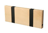  Knax Horizontal Coat Rack 2 Hooks Maple Soaped/Black