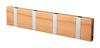 Loca Knax Horizontal Coat Rack 4 Hooks, Core Beech/Grey