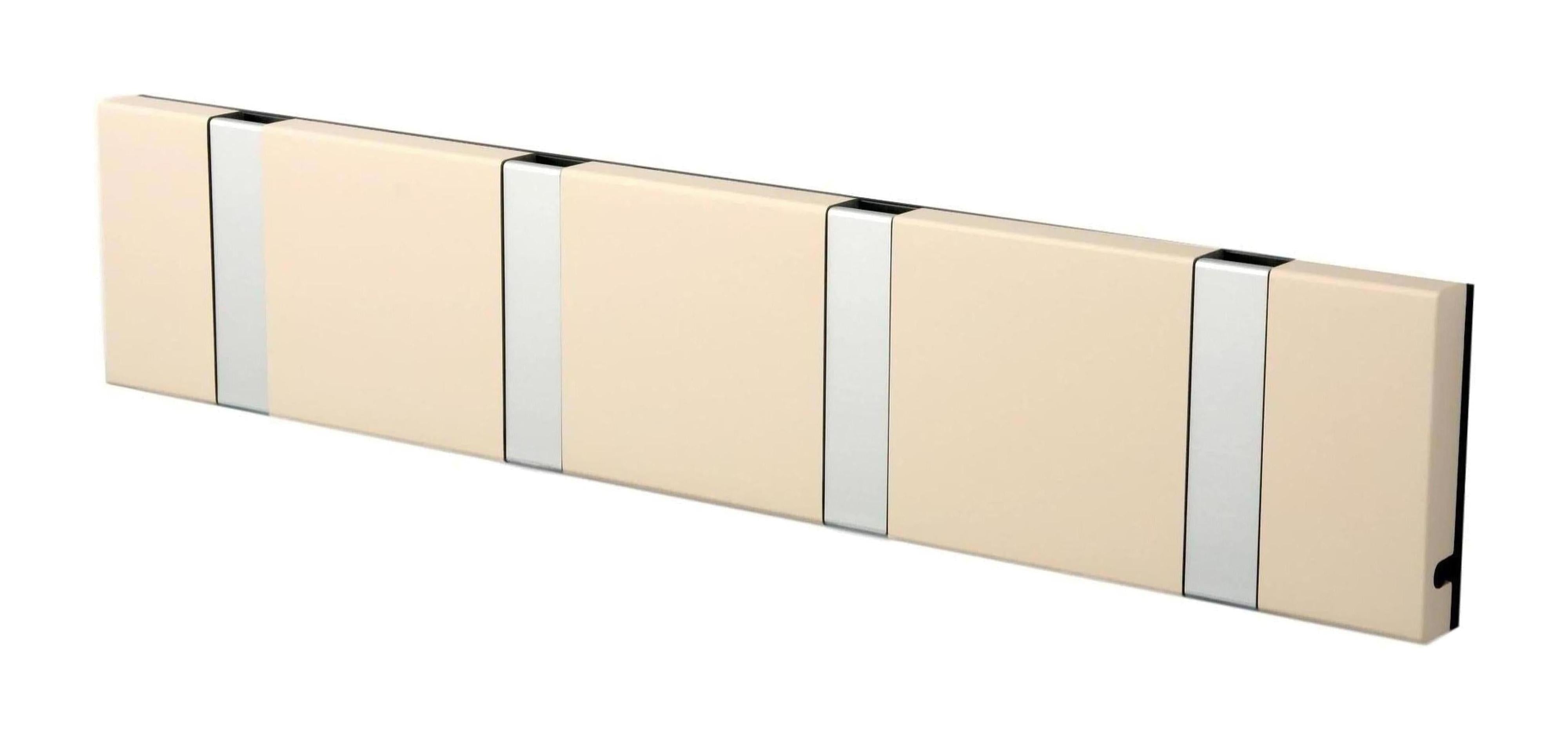 [product_category]-Loca Knax Horizontal Coat Rack 4 Hooks, Desert/Grey-LOCA-5711394140245-104232-LOC-1