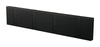 Loca Knax Horizontal Coat Rack 4 Hooks, Soft Black/Black