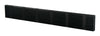 Loca Knax Horizontal Coat Rack 6 Hooks, Oak Black Stained/Black