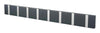 Loca Knax Horizontal Coat Rack 8 Hooks, Anthracite/Grey