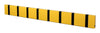 Loca Knax Horizontal Coat Rack 8 Hooks, Buzzer/Black