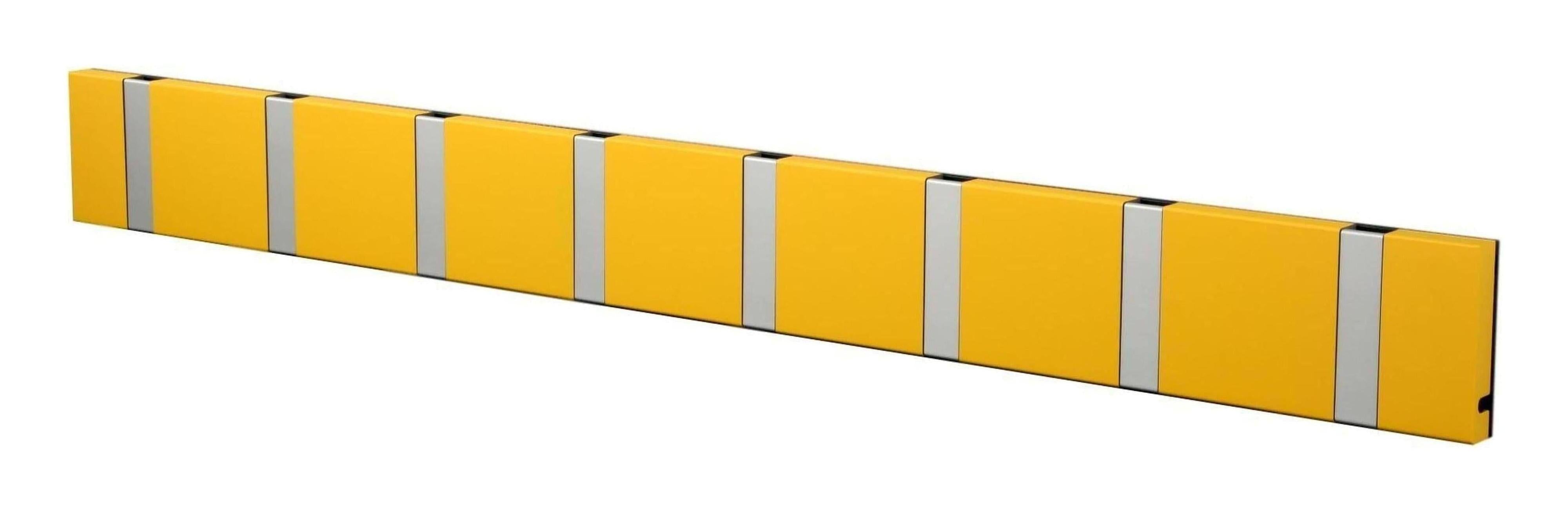[product_category]-Loca Knax Horizontal Coat Rack 8 Hooks, Buzzer/Grey-LOCA-5711394180265-108242-LOC-1