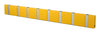 Loca Knax Horizontal Coat Rack 8 Hooks, Buzzer/Grey