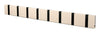 Loca Knax Horizontal Coat Rack 8 Hooks, Desert/Black