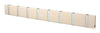 Loca Knax Horizontal Coat Rack 8 Hooks, Desert/Grey