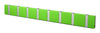 Loca Knax Horizontal Coat Rack 8 Hooks, Lime/Grey