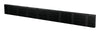 Loca Knax Horizontal Coat Rack 8 Hooks, Oak Black Stained/Black
