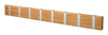 Loca Knax Horizontal Coat Rack 8 Hooks, Oak Oiled/Grey