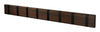 Loca Knax Horizontal Coat Rack 8 Hooks, Oak Tabac/Black