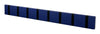 Loca Knax Horizontal Coat Rack 8 Hooks, Sapphire/Black