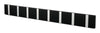 Loca Knax Horizontal Coat Rack 8 Hooks, Soft Black/Grey
