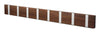 Loca Knax Horizontal Coat Rack 8 Hooks, Walnut/Grey