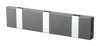 Loca Knax Lite Horisontal Coat Rack 3 Hooks, Corian Gray/Gray