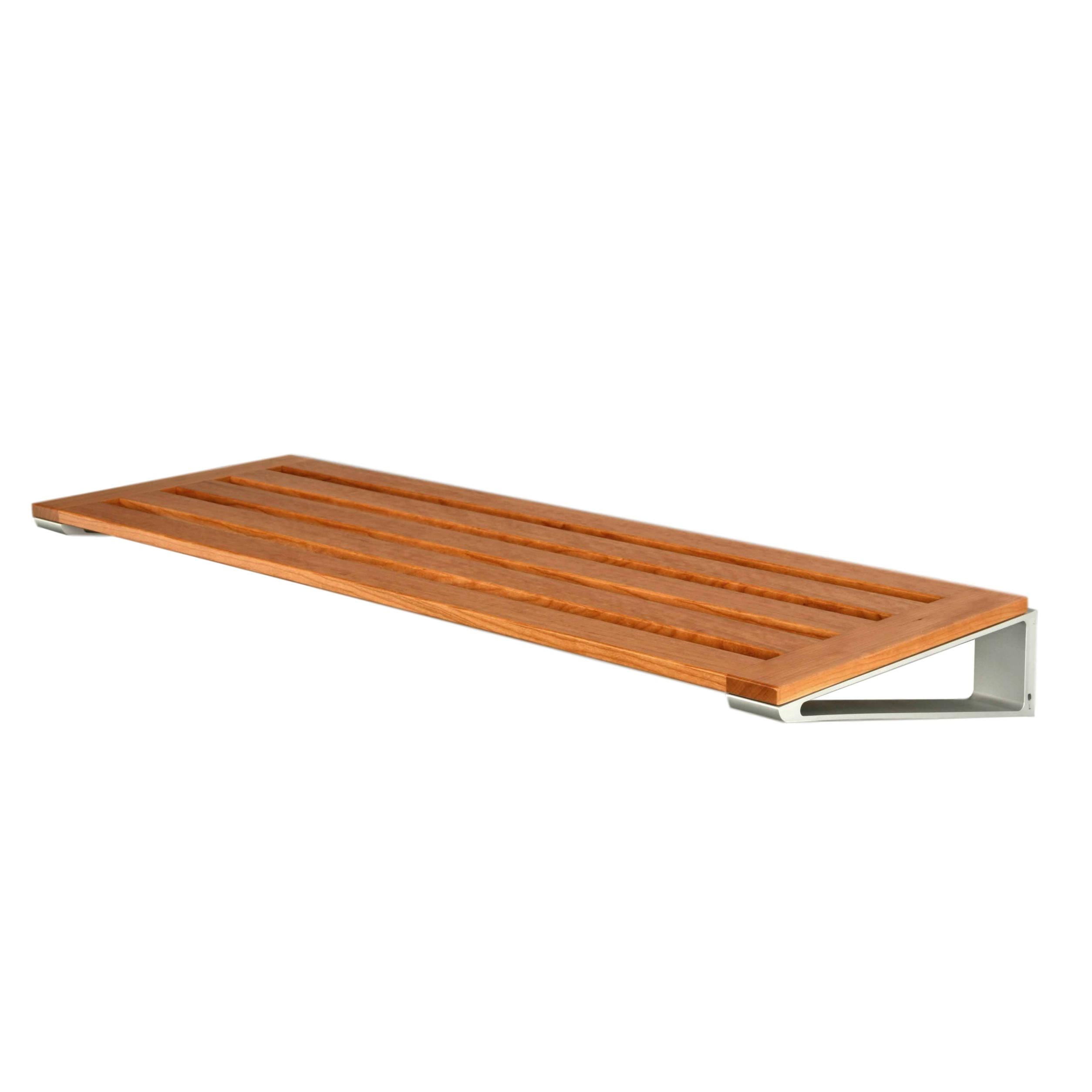 Loca Knax sko rack 40 cm, kirsebær/aluminium