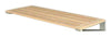 Loca Knax Shoe Rack 40 Cm, Oak Lacquered/Aluminium