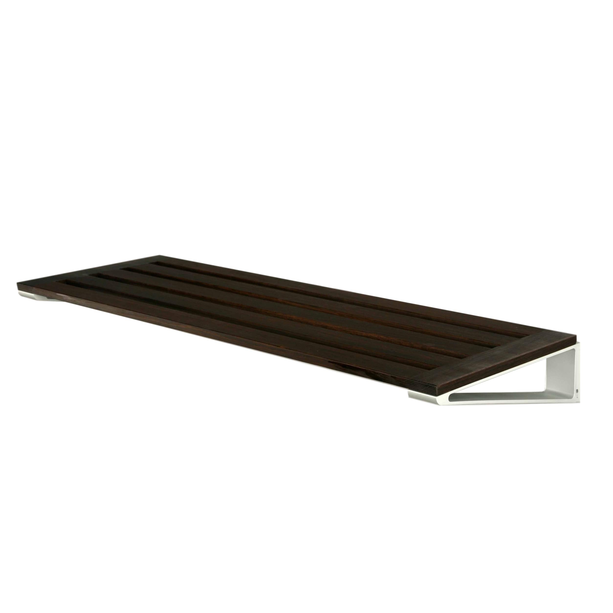 Loca Knax sko rack 40 cm, eg tabac/aluminium