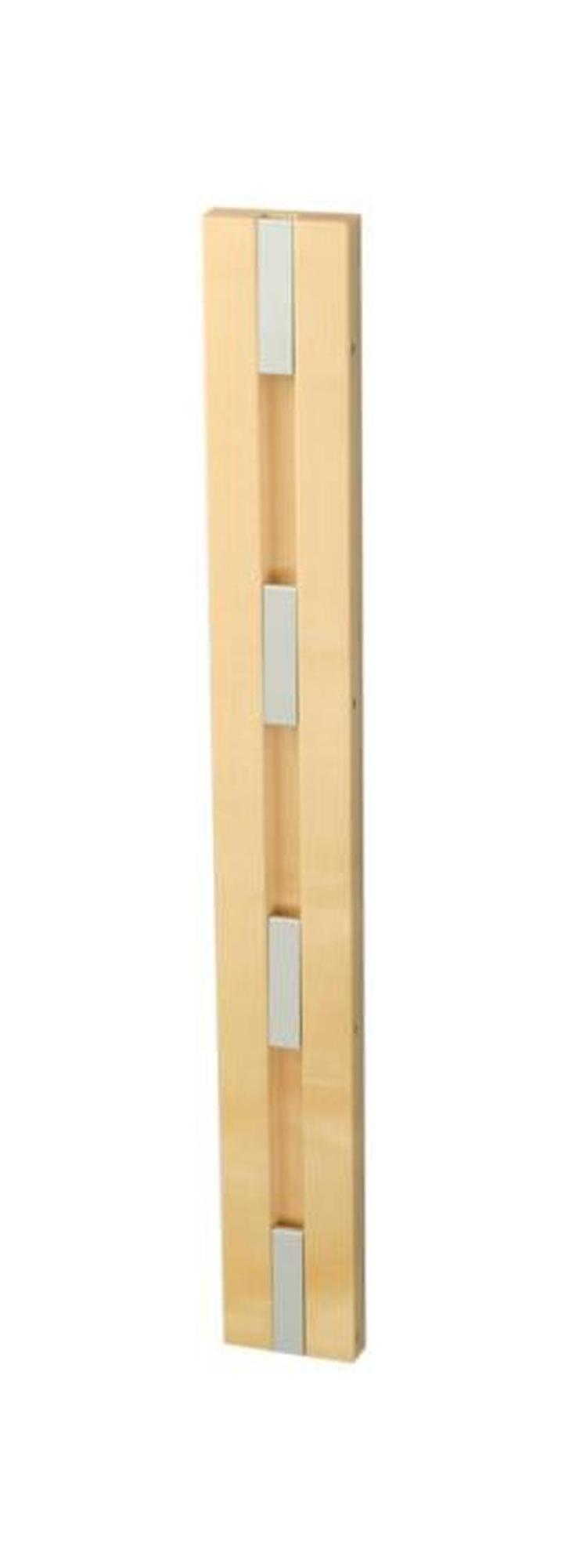 [product_category]-Loca Knax Vertical Coat Rack, Maple Soaped/Grey-LOCA-5711394240495-20472S-LOC-1