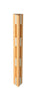  Knax Wall Stand Beech Untreated/Grey