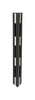  Knax Wall Stand Oak Black Stained/Grey