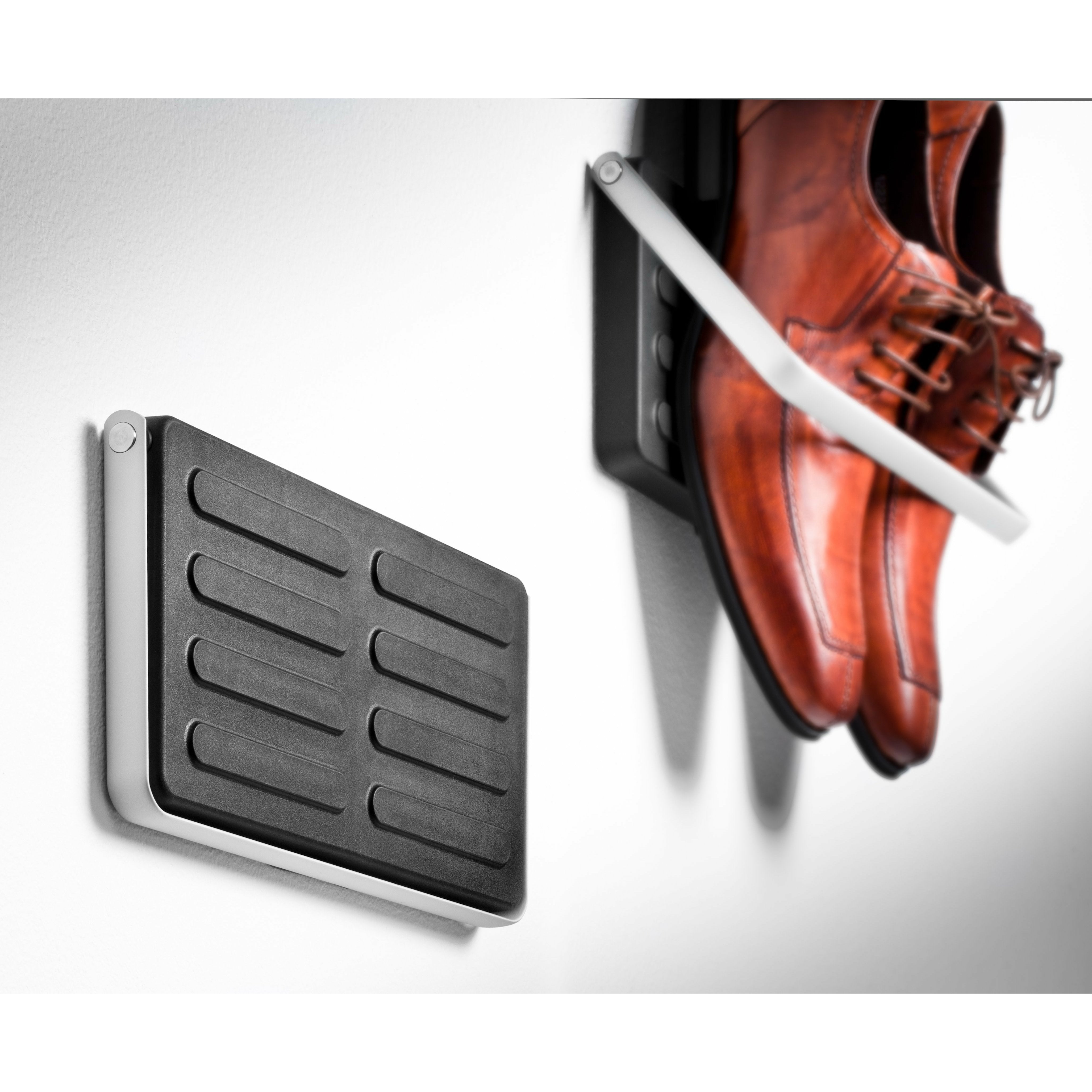 [product_category]-Loca Zjup Shoe Holder 3 Pieces, Black/Grey-LOCA-5711394706328-70632-LOC-2