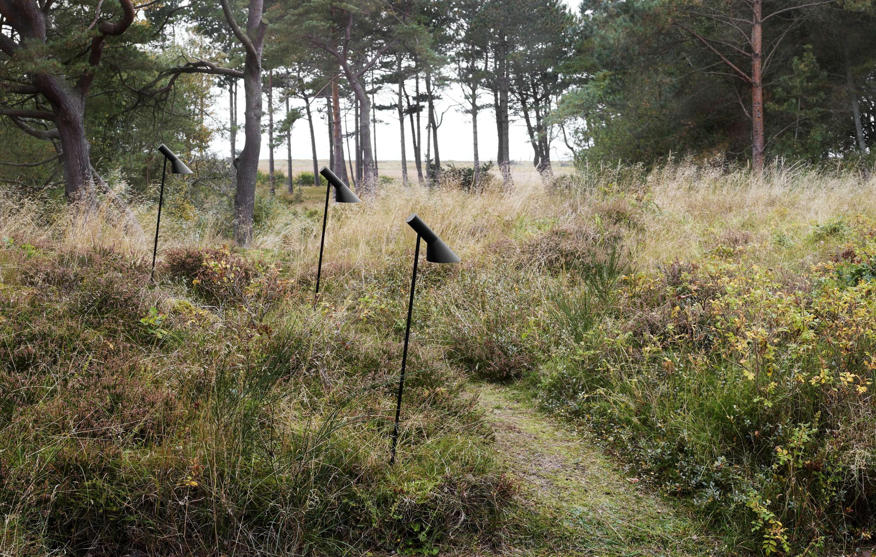 [product_category]-Louis Poulsen Aj Garden Long Bollard Black Led 4000 K 6.5 W, Base With Adaptor-Louis Poulsen-5714693070404-5747306538-LOU-9