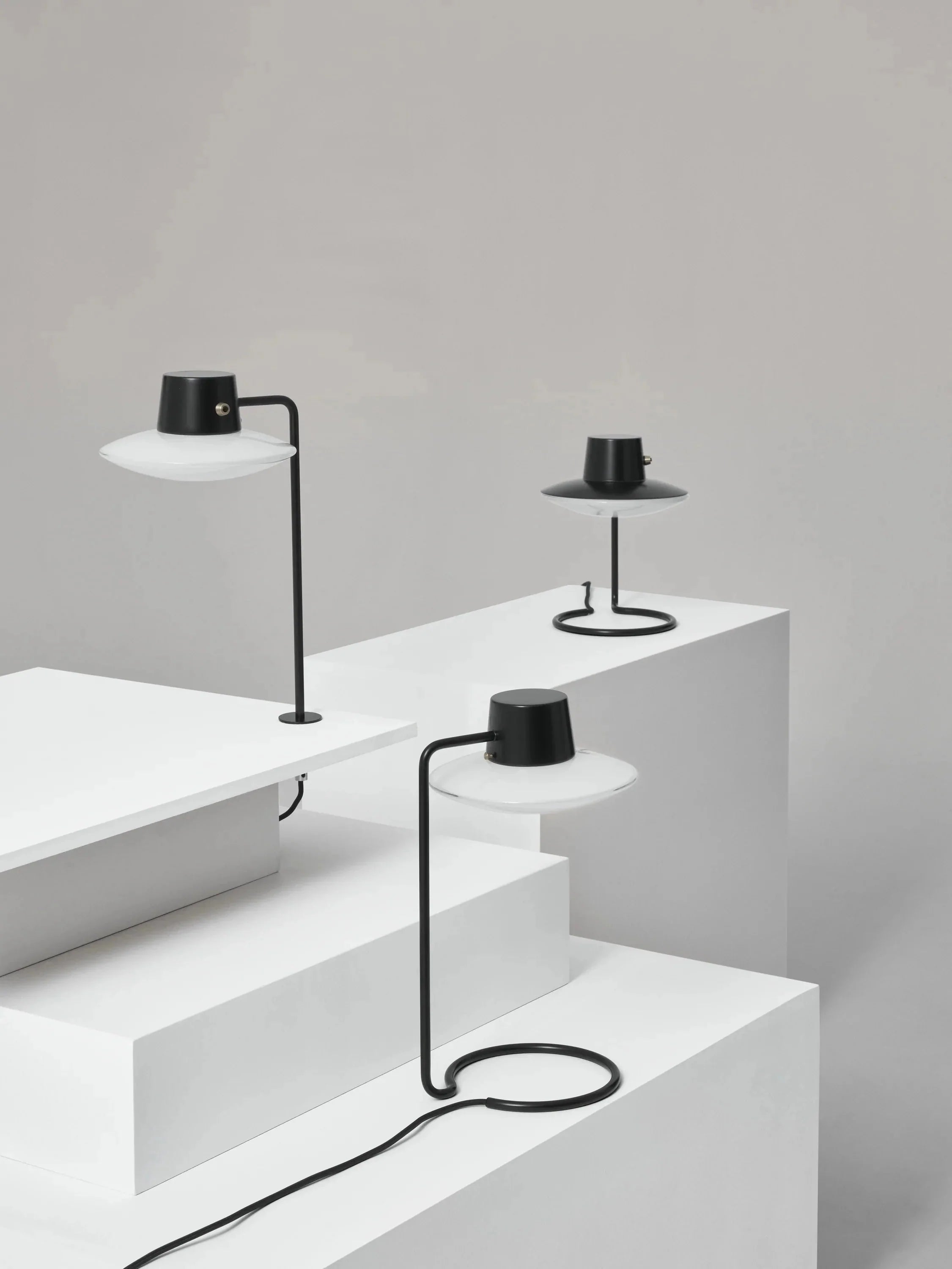 [product_category]-Louis Poulsen Aj Oxford Table Lamp Metal Black/Opal Glass ø 28 Cm-Louis Poulsen-5714693105380-5744168627-LOU-14
