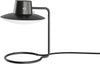 Louis Poulsen Aj Oxford Table Lamp Metal Black/Opal Glass ø 28 Cm