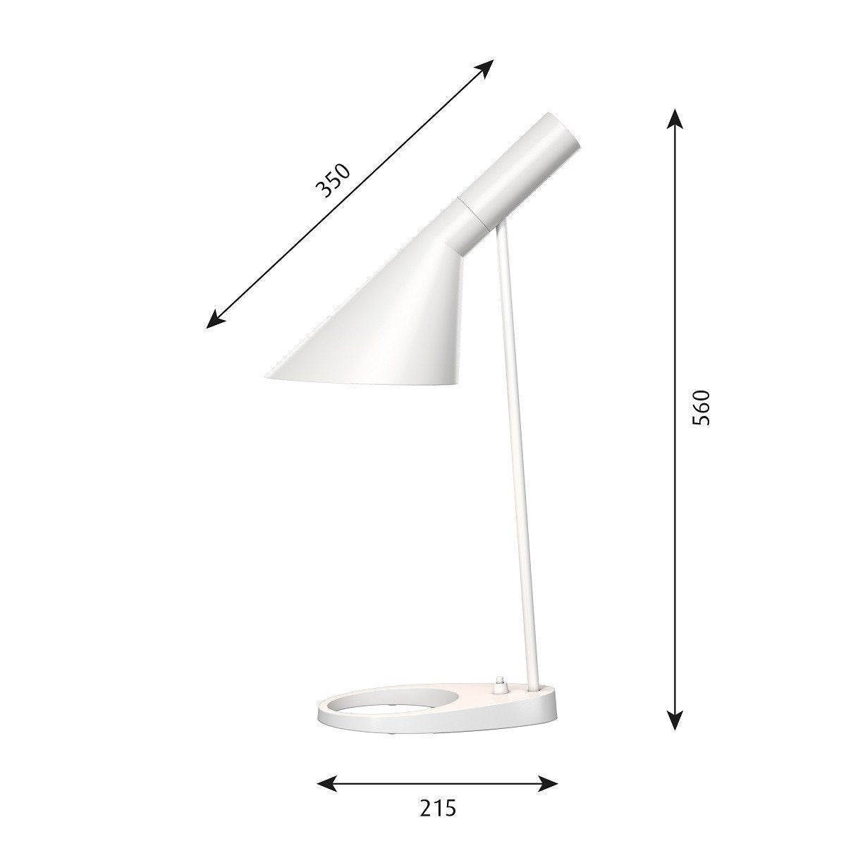 [product_category]-Louis Poulsen Aj Table Lamp V3, White-Louis Poulsen-5714693714414-5744169422-LOU-3