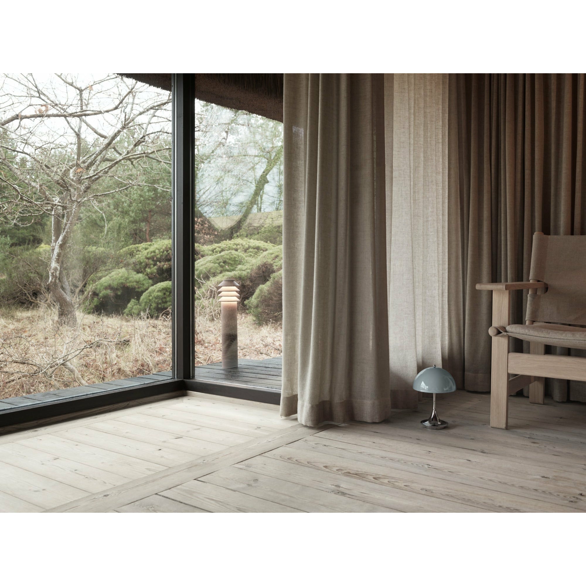 [product_category]-Louis Poulsen Bysted Garden Bollard Lamp Large Aluminium Led 3000 K With Earth Piece O/Adapter-Louis Poulsen-5714693840113-5747404935-LOU-13