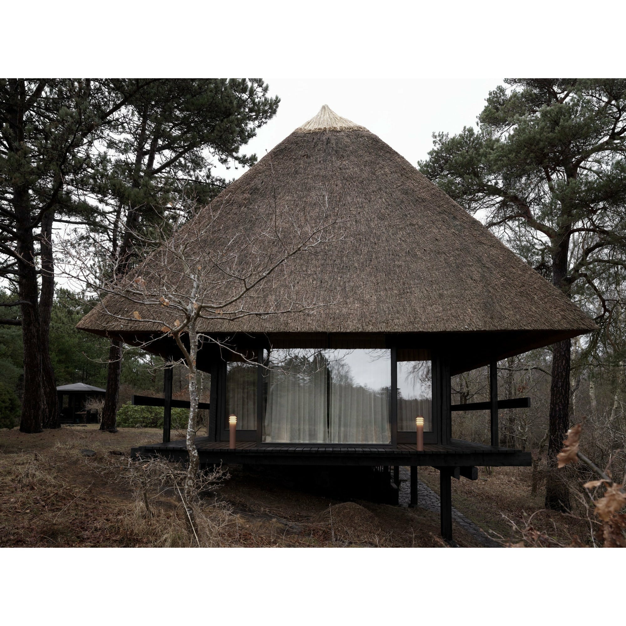 [product_category]-Louis Poulsen Bysted Garden Bollard Lamp Large Cortenfarben Led 3000 K With Base Plate O/Adapter-Louis Poulsen-5714693844944-5747404566-LOU-7