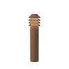  Bysted Garden Bollard Lamp Large Cortenfarben Led 3000 K With Ground Piece O/Adapter