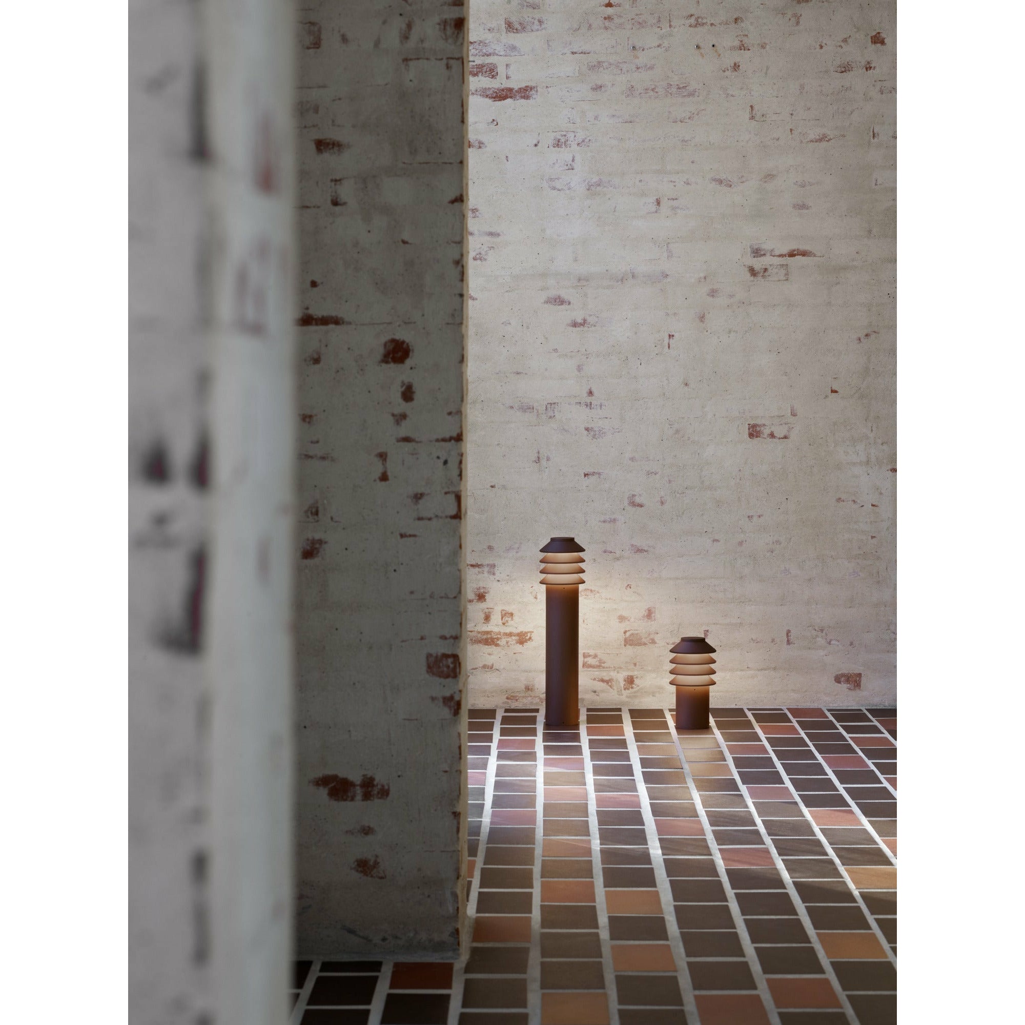 [product_category]-Louis Poulsen Bysted Garden Bollard Lamp Large Cortenfarben Led 3000 K With Ground Piece O/Adapter-Louis Poulsen-5714693845361-5747404582-LOU-6