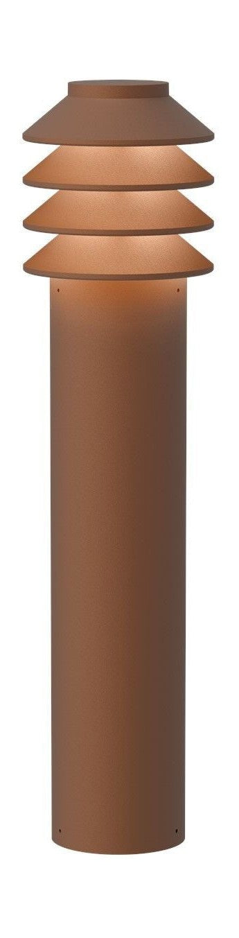 [product_category]-Louis Poulsen Bysted Garden Bollard Led 2700 K 14 W Spike Without Adaptor With Connector Long, Corten-Louis Poulsen-5714693953059-5747405714-LOU-1