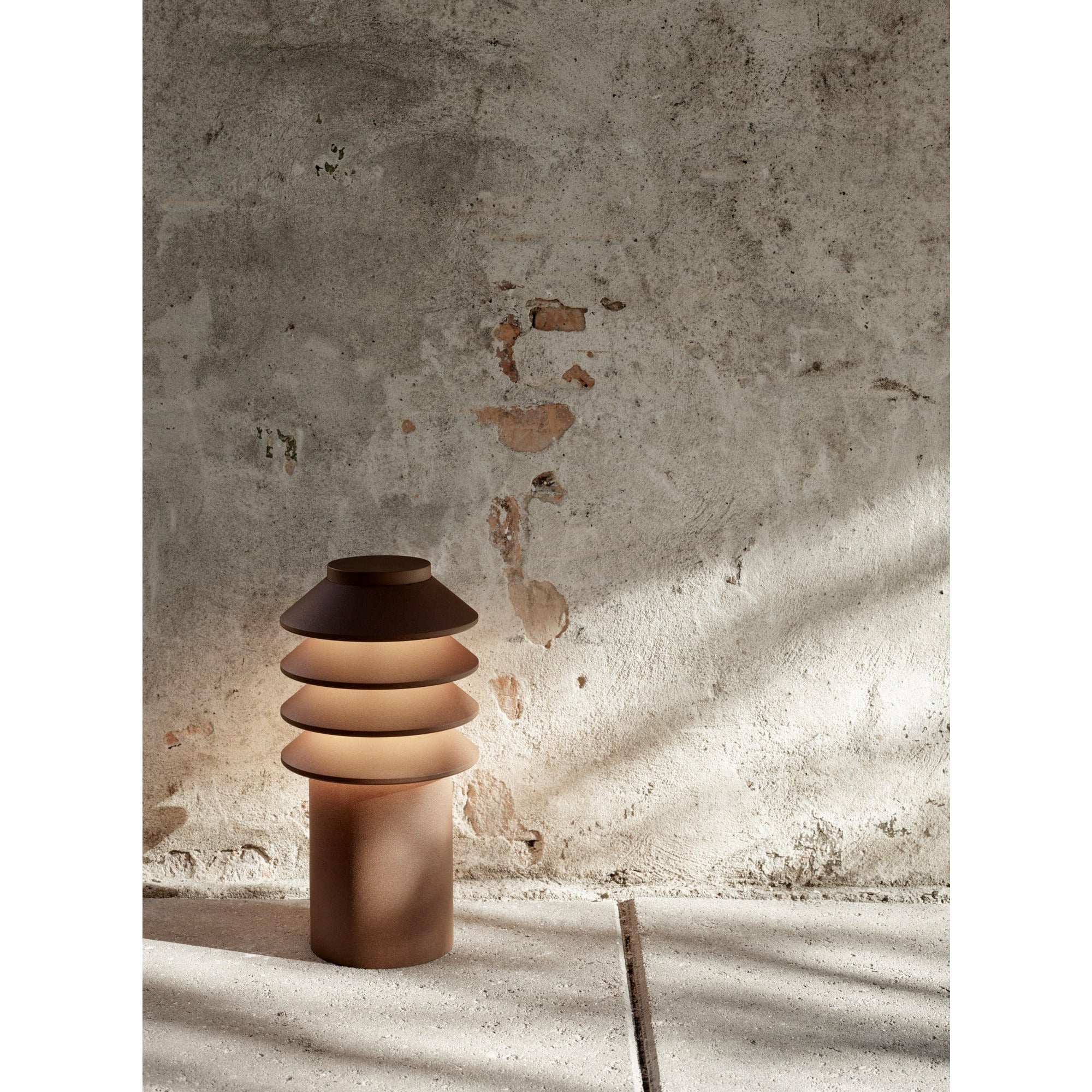 [product_category]-Louis Poulsen Bysted Garden Bollard Light Small Cortenfarben Led 3000 K With Base Plate O/Adapter-Louis Poulsen-5714693843688-5747404508-LOU-4