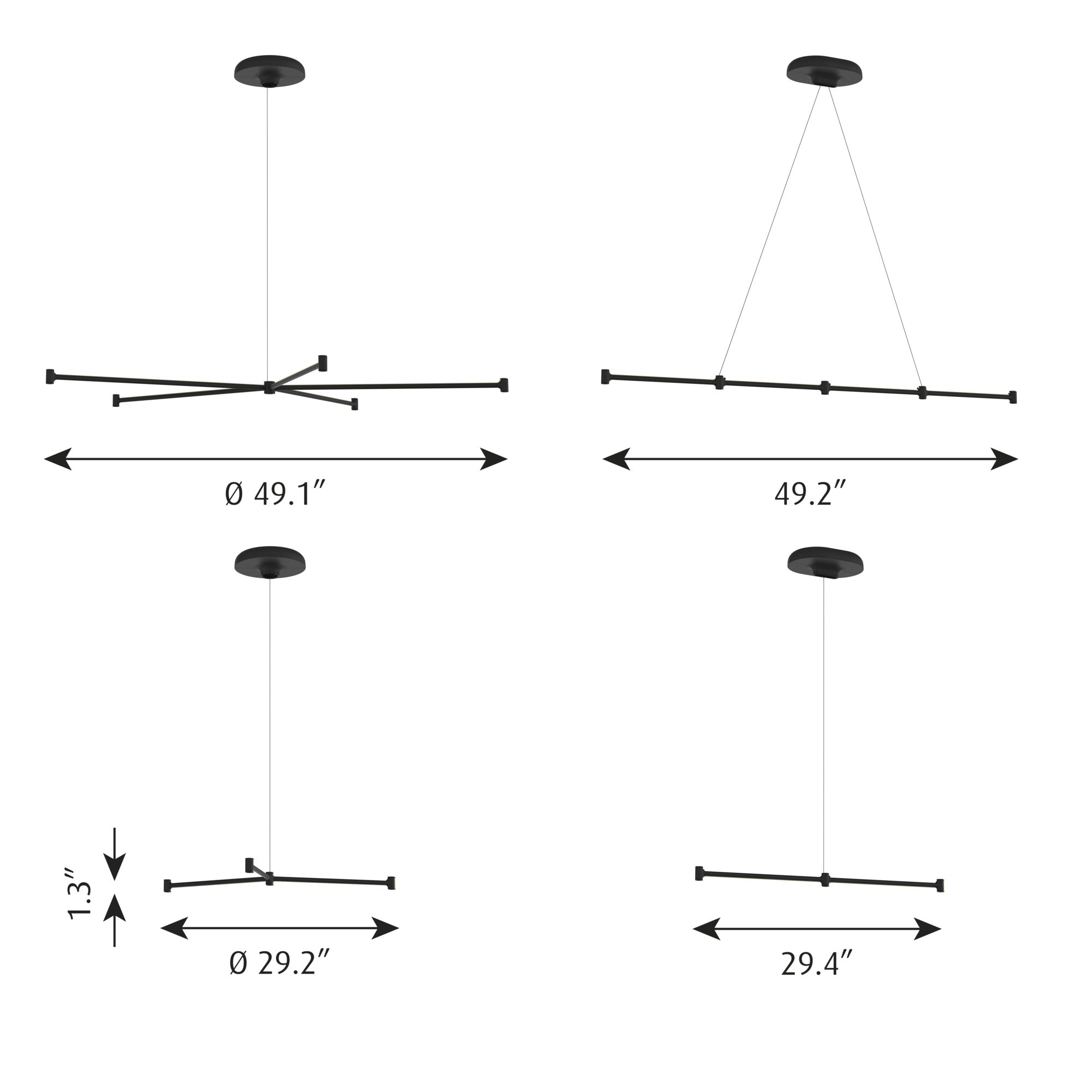 [product_category]-Louis Poulsen Dependant Suspension System 6 Circular, Black-Louis Poulsen-5714693984428-5741106352-LOU-5