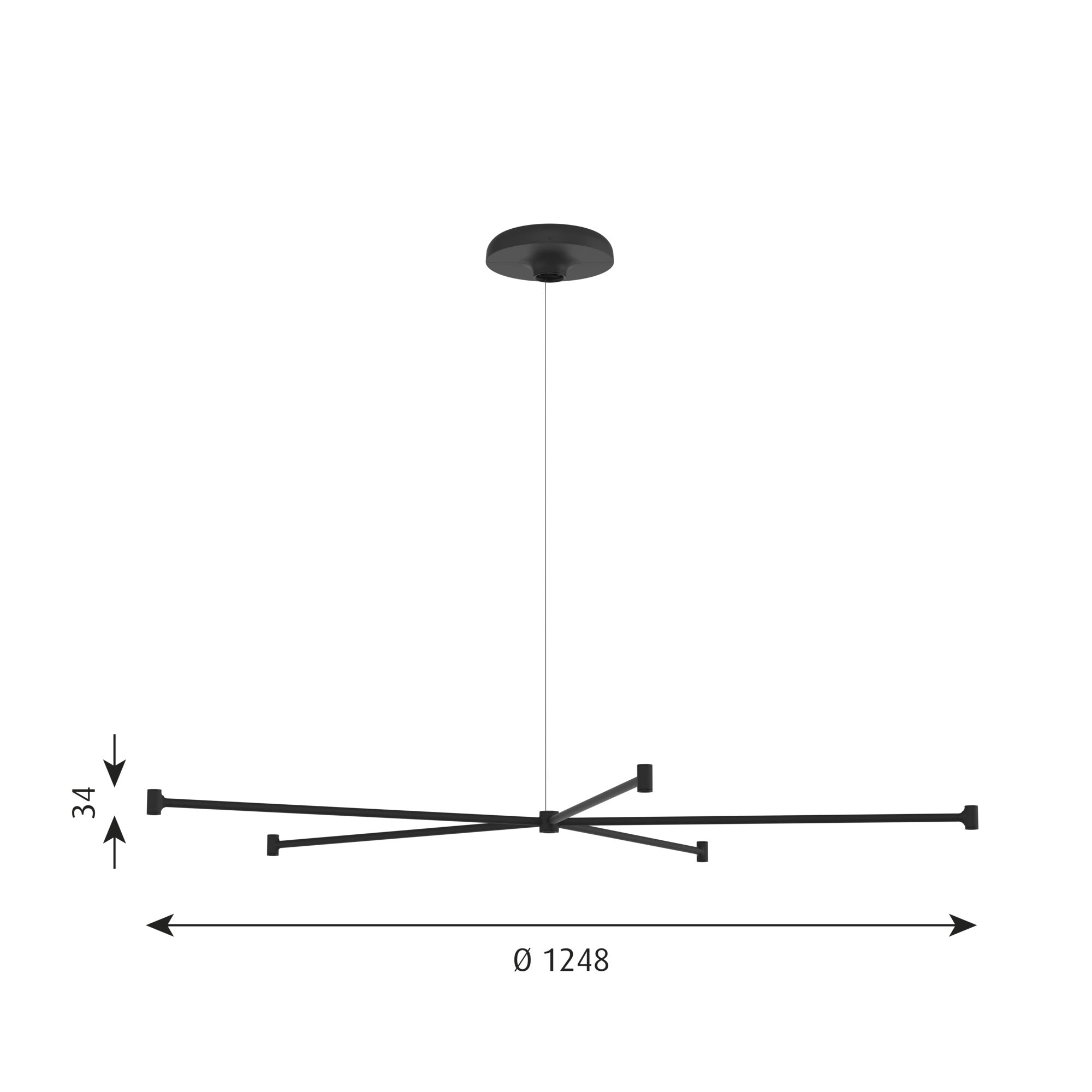 [product_category]-Louis Poulsen Dependant Suspension System 6 Circular, Black-Louis Poulsen-5714693984428-5741106352-LOU-6