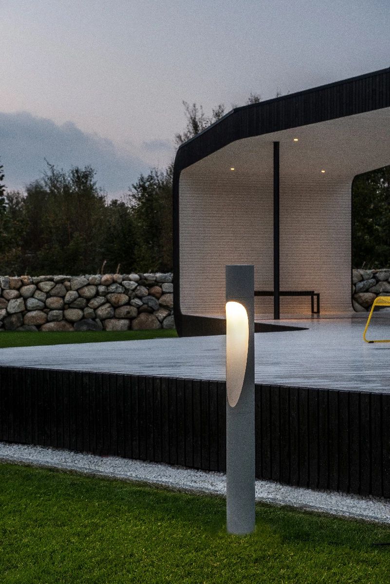 [product_category]-Louis Poulsen Flindt Bollard Class I Led 3000 K 12 W Night Dim Post For In Ground Installation, Aluminium-Louis Poulsen-5714693171477-5747407479-LOU-3