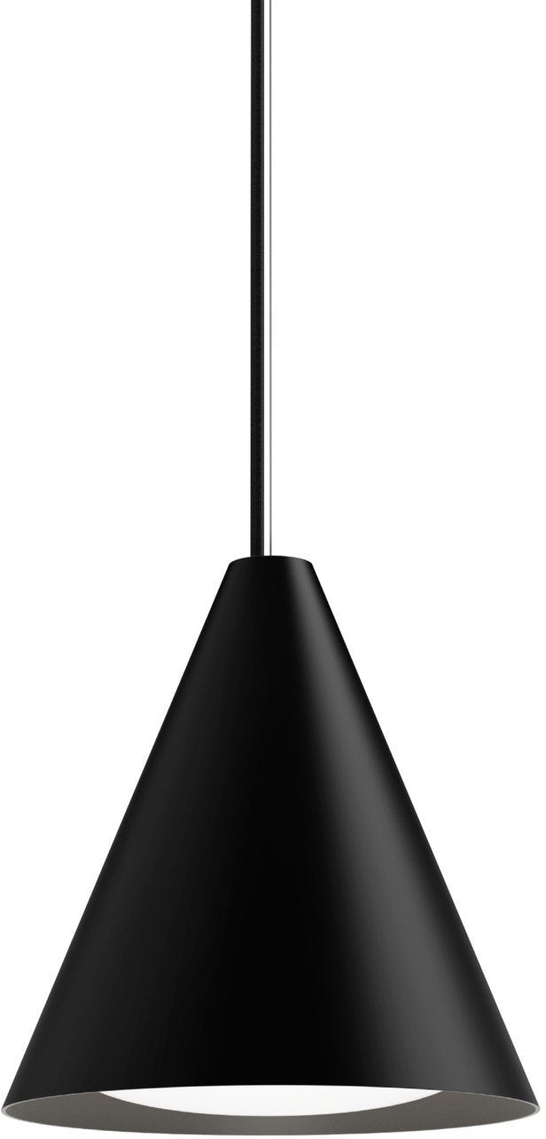 [product_category]-Louis Poulsen Keglen Pendant Led ø 175 Mm, Black-Louis Poulsen-5714693358298-5741103724-LOU-1