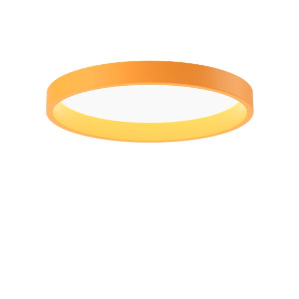 [product_category]-Louis Poulsen Lp Circle Semi Recessed Lamp ø 450 Mm, Yellow-Louis Poulsen-5703411672723-5742582166-LOU-1