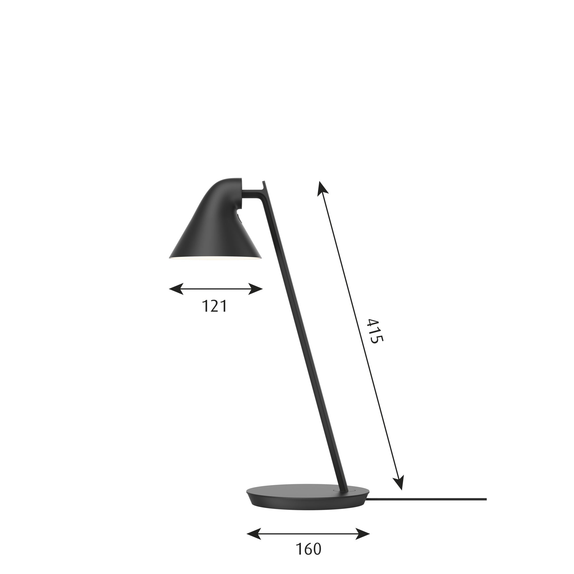 [product_category]-Louis Poulsen Njp Mini Table Lamp, Black-Louis Poulsen-5714693993772-5744168122-LOU-2