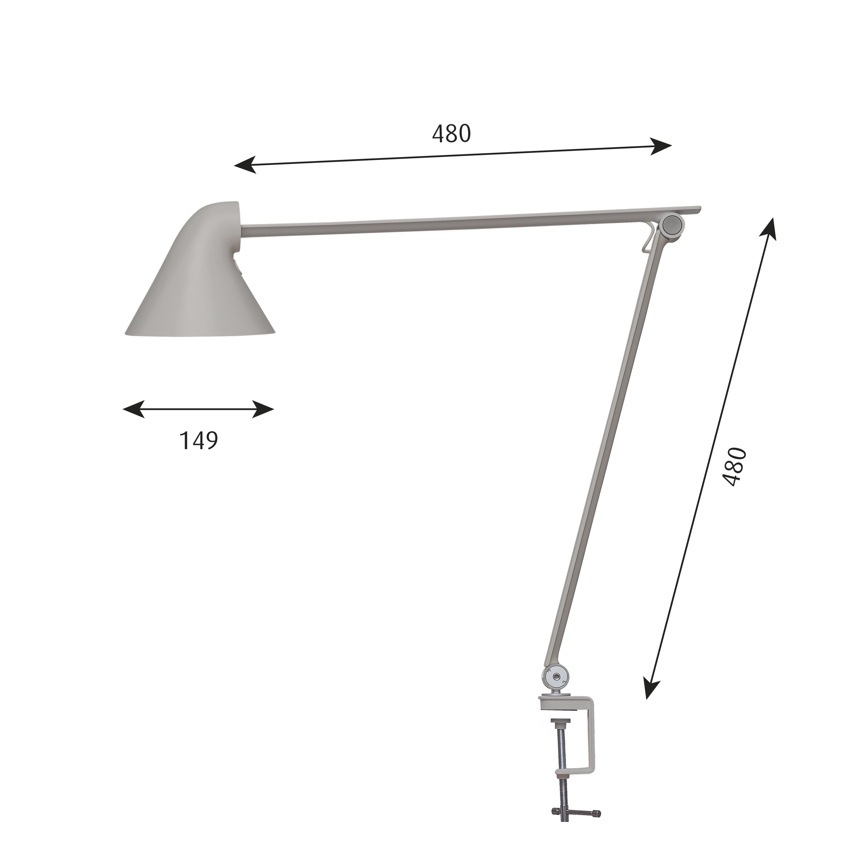 [product_category]-Louis Poulsen Njp Table Lamp Table Cles, Grey-Louis Poulsen-5703411746523-5744162393-LOU-4