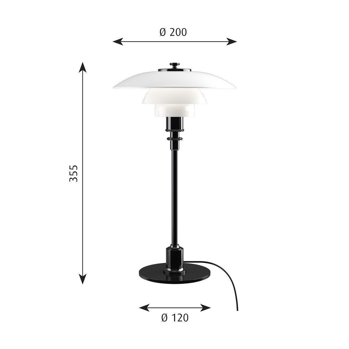 [product_category]-Louis Poulsen Ph 2/1 Table Lamp, Black Metallized-Louis Poulsen-5703411570272-5744166153-LOU-3