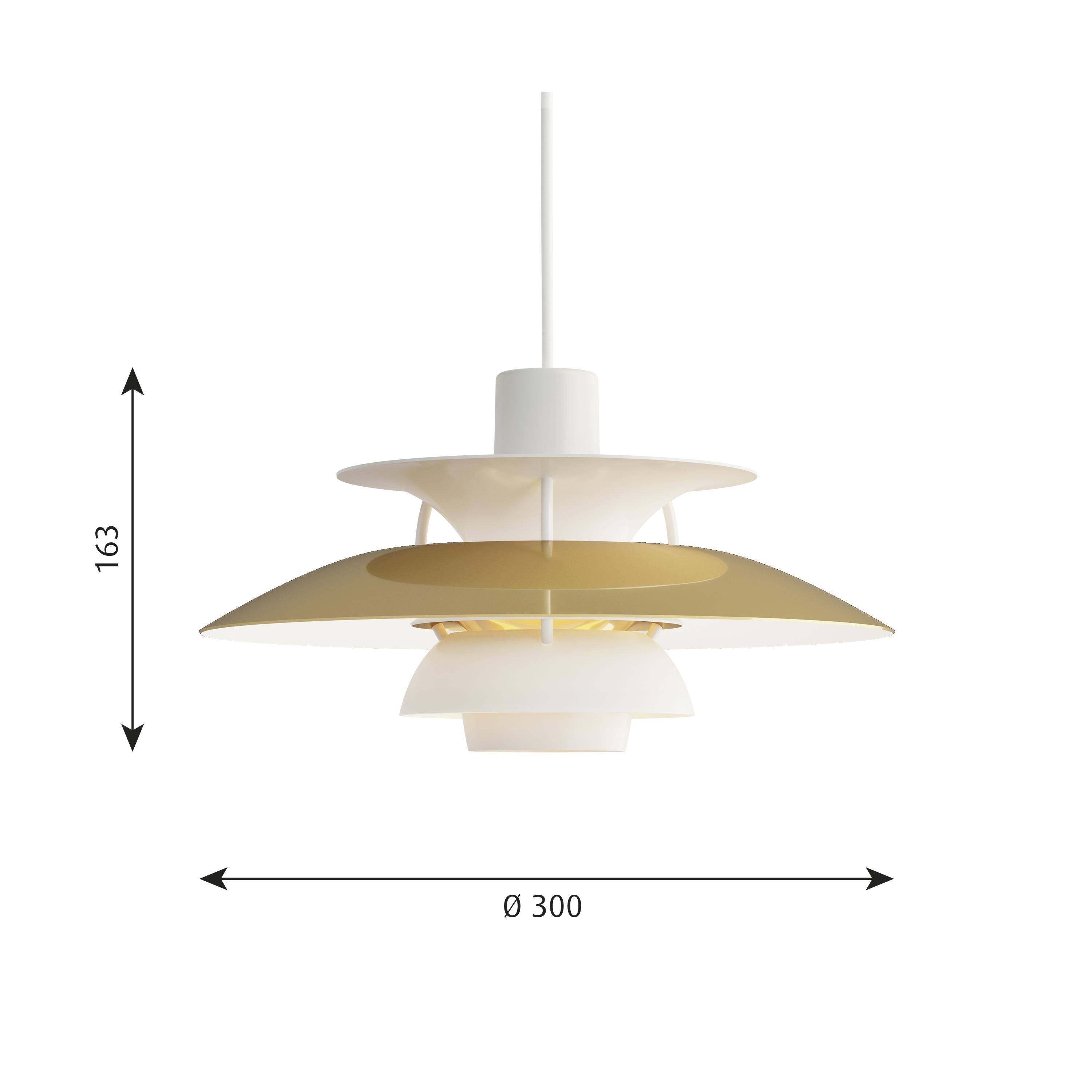 [product_category]-Louis Poulsen Ph 5 Mini Pendant, Brass-Louis Poulsen-5703411062265-5741099993-LOU-2