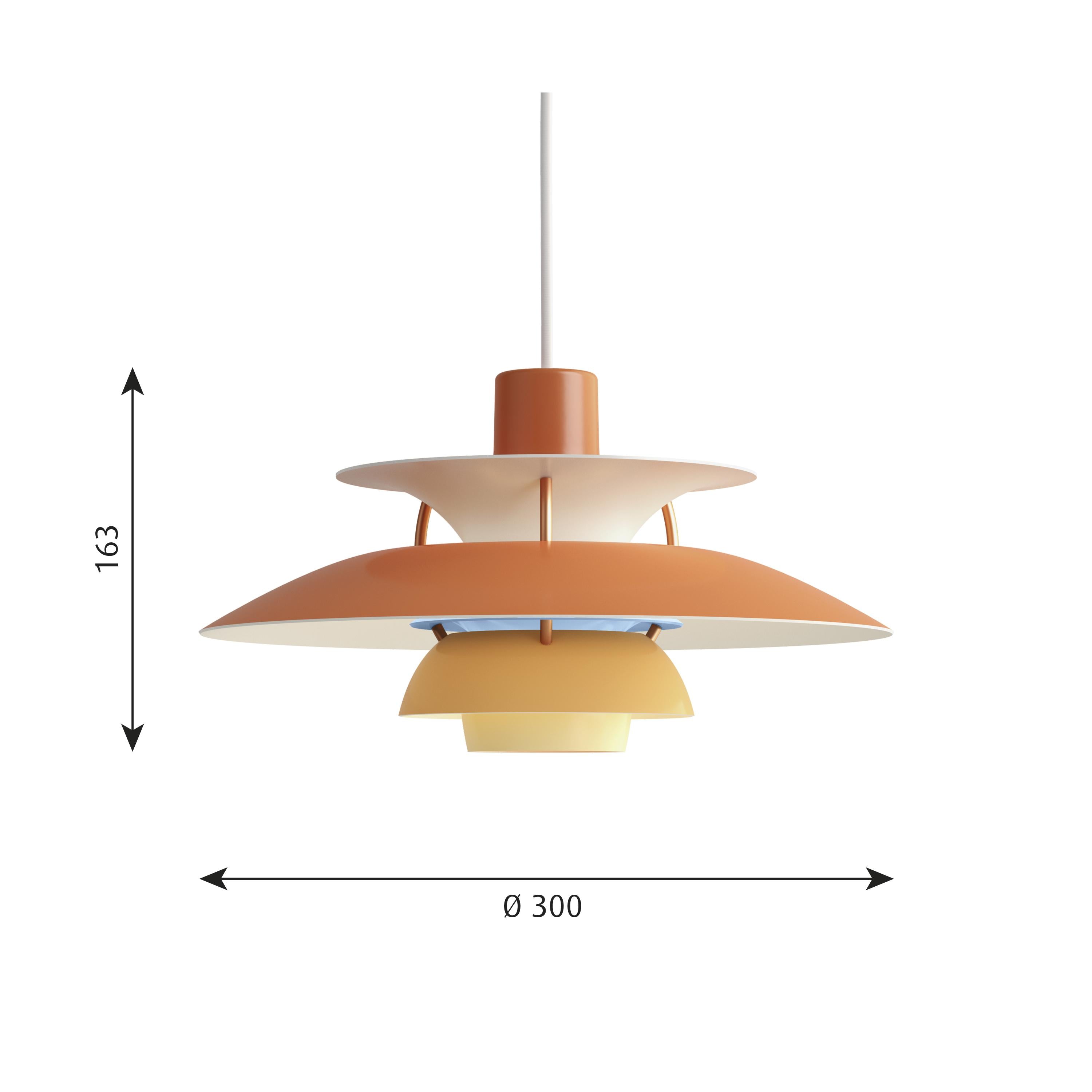 [product_category]-Louis Poulsen Ph 5 Mini Pendant, Hues Of Orange-Louis Poulsen-5703411660782-5741095081-LOU-2