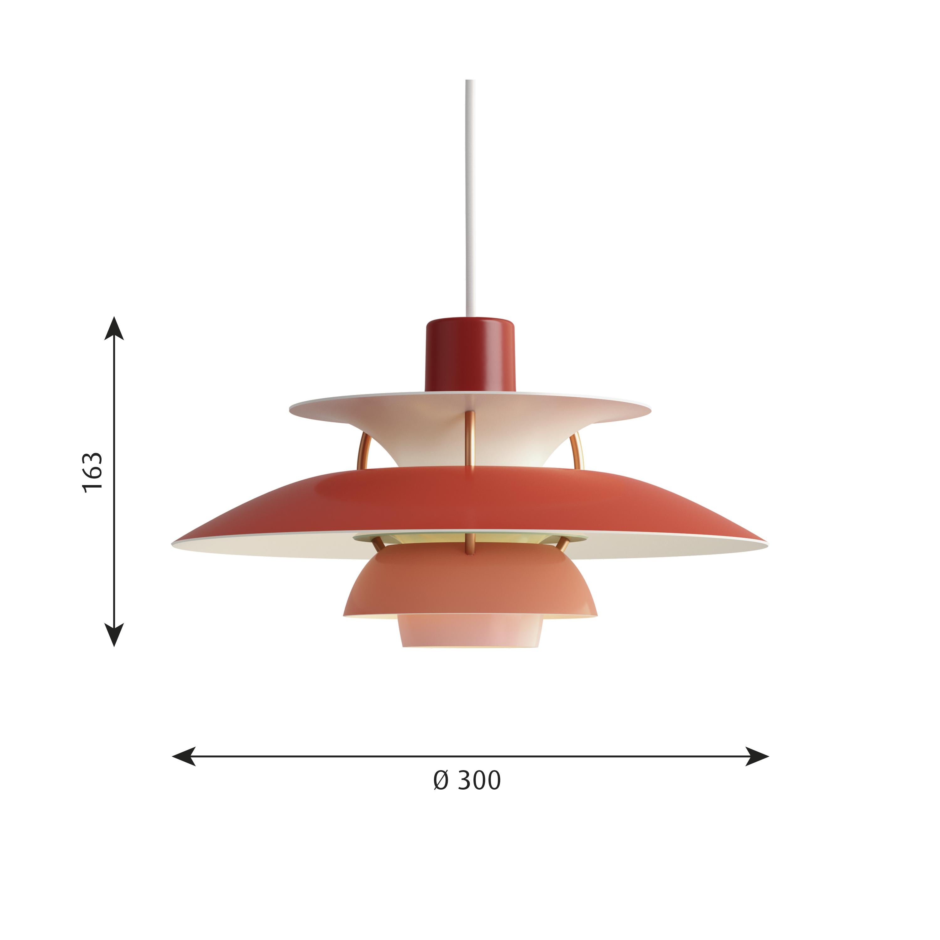 [product_category]-Louis Poulsen Ph 5 Mini Pendant, Hues Of Red-Louis Poulsen-5703411663165-5741095104-LOU-2