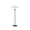 Louis Poulsen PH 80 gulvlampe 70 W E27 med switch, akryl opal hvid/sort
