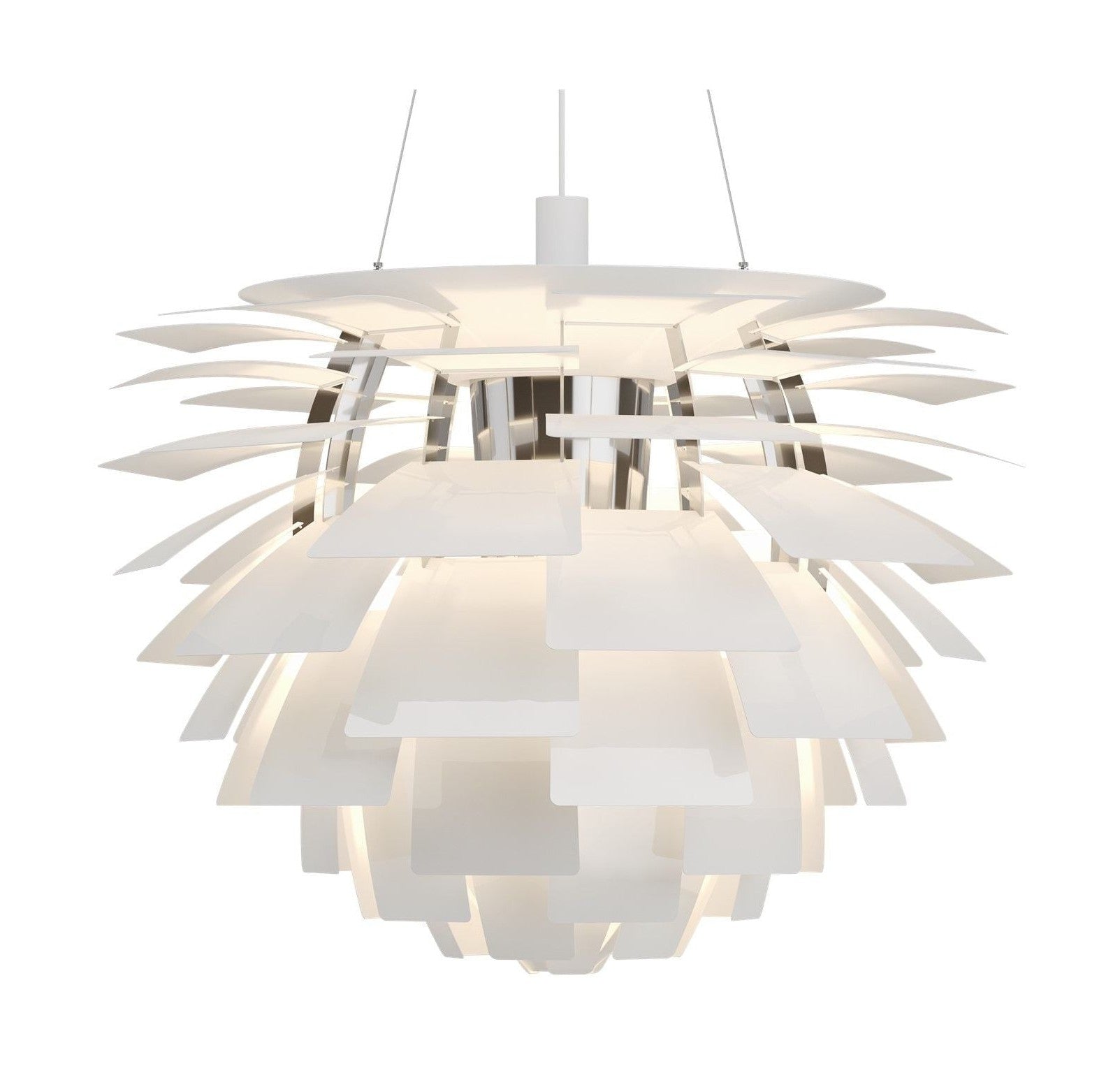 [product_category]-Louis Poulsen Ph Artichoke Outdoor Pendant 3681 Led 3000 K 96 W Dali ø72 Cm, White-Louis Poulsen-5703411731741-5741110458-LOU-1