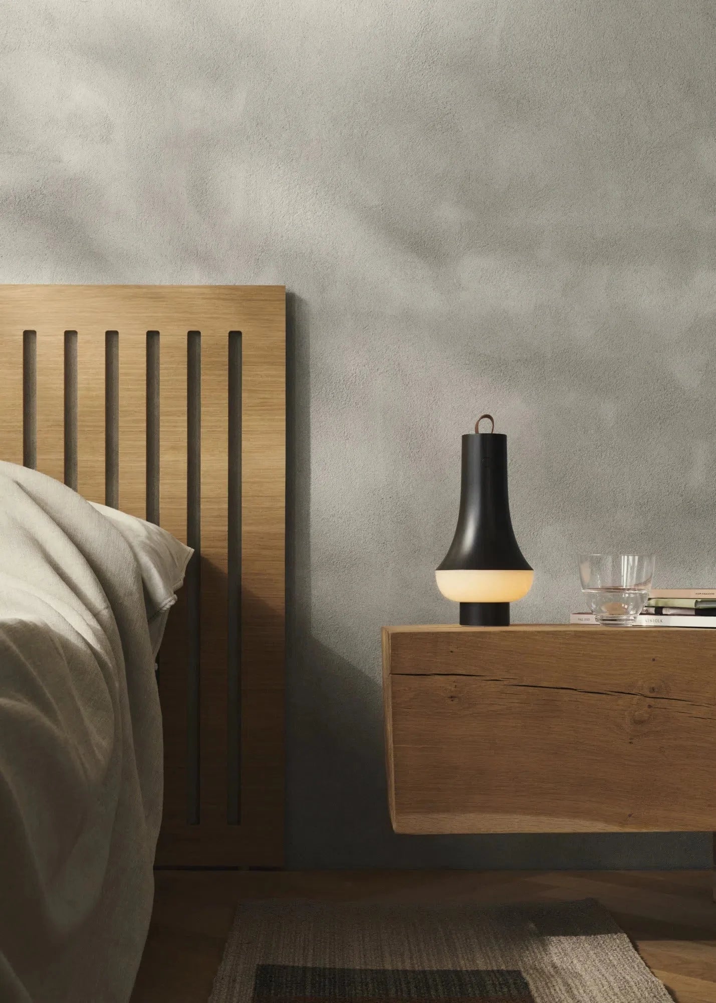 Louis Poulsen Tomoshi Portable Lamp, Dark Brown